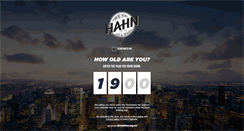 Desktop Screenshot of hahn.com.au